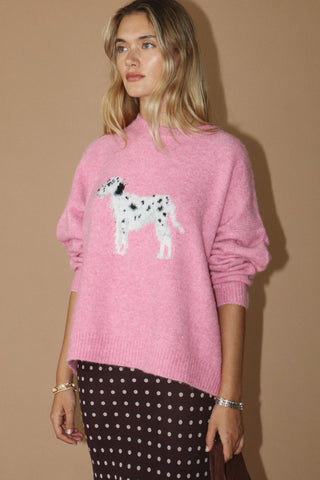 Dalmatian Knit Sweater