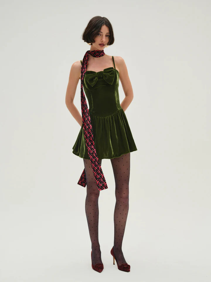 for love and lemons velvet mini dress For Love & Lemons