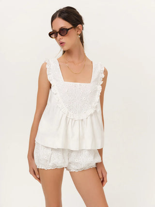Laura Eyelet Top