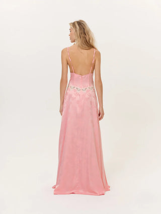 Bubblegum Pink Maxi Dress