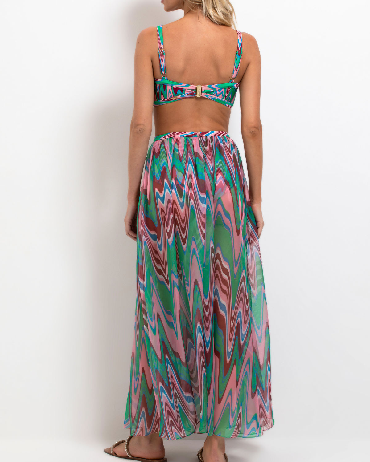 Patbo Wave Cut Out Maxi Dress Patbo Wave Cut Out Maxi Dress