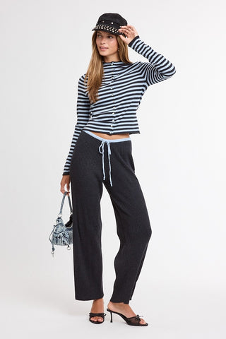 The Afterdark Striped Sweater