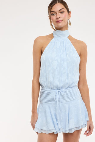 Alison Halter Mini Dress