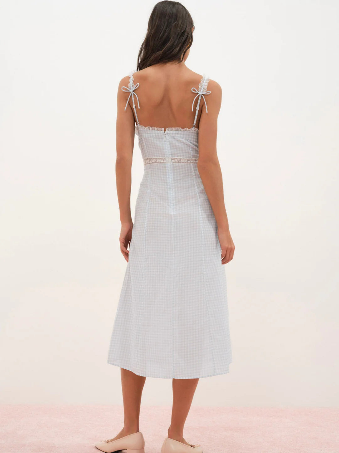 Bluebell Gingham Midi Dress – Cattivo