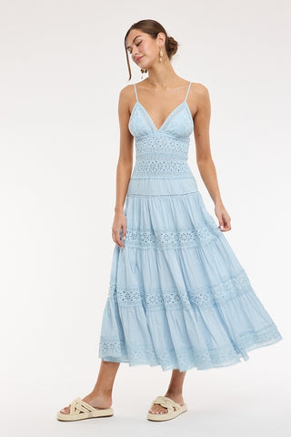 Something Blue Heirloom Maxi Dress