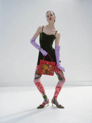 Martini Olive Velvet Mini Dress