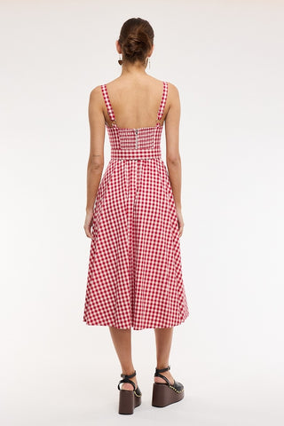 Market Morning Midi Dress