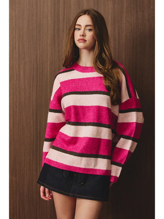 The Doralee Striped Sweater
