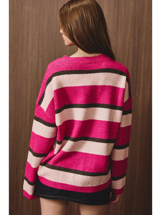 The Doralee Striped Sweater