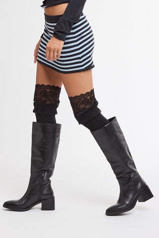 The Afterdark Striped Mini Skirt