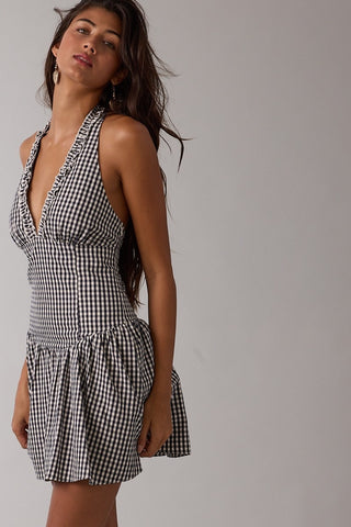 Harvest Magic Halter Dress
