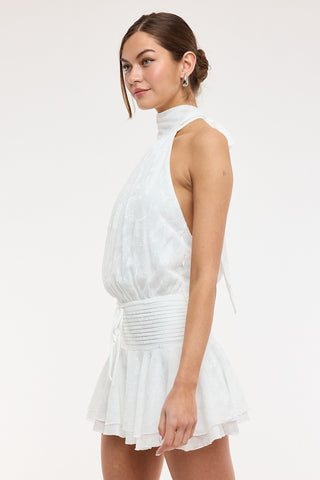 Alison Halter Mini Dress