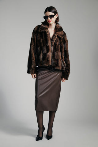 Bardot Sylvie Faux Fur Jacket