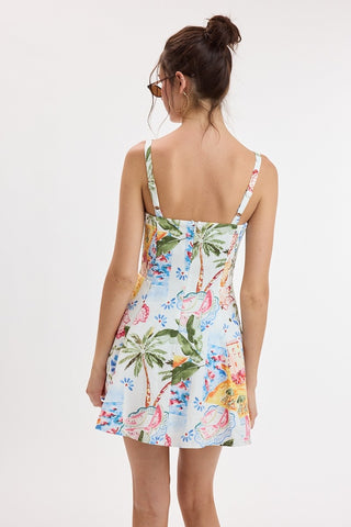 Riviera Escape Mini Dress
