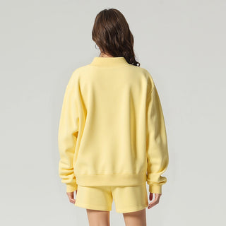 Everyday Basic Mock Neck Sweatshirt