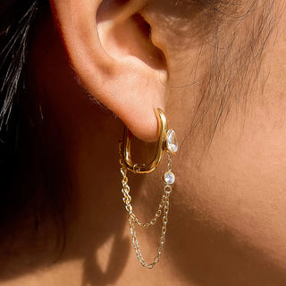 Lucia Non Tarnish Drop Earrings