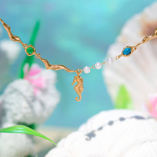 Seahorse Shore Necklace