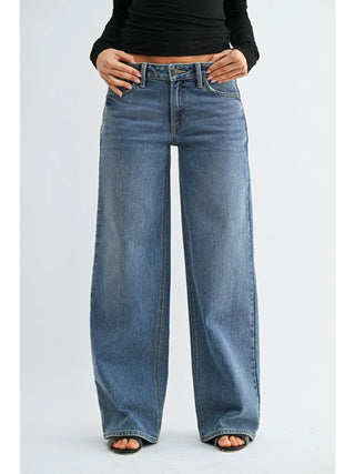 Low Rise Baggy Wide Leg Jean