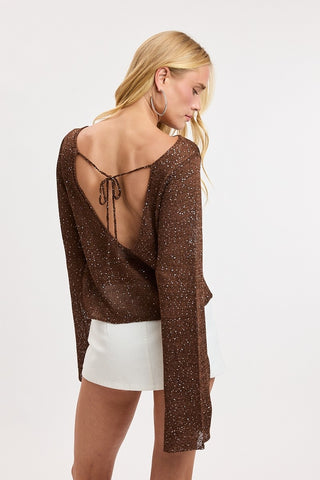 Dolly Tie Back Top
