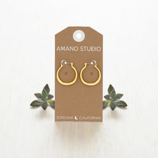 Maria Water Resistant Mini Hoops