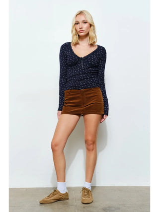 Ginny Ribbed Top