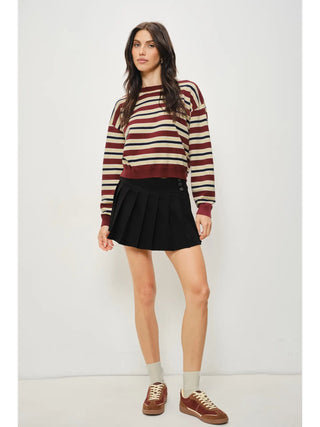 Posy Striped Sweater