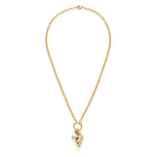 Conch & Pearl Statement Necklace