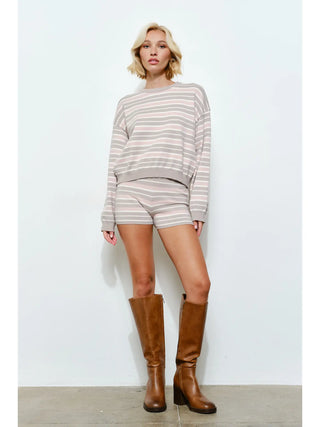 Reign Striped Sweater