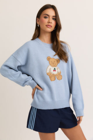 Cherry Bear Sweater