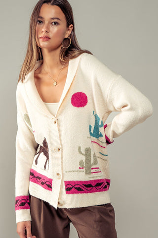 Down in the Desert Cardigan