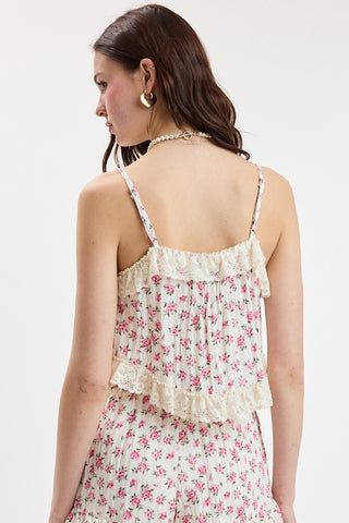 Rosebud Ruffle Top