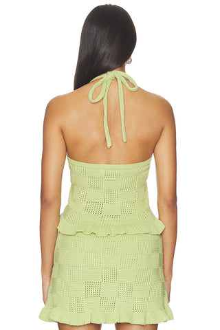 Milena Top in Pistachio
