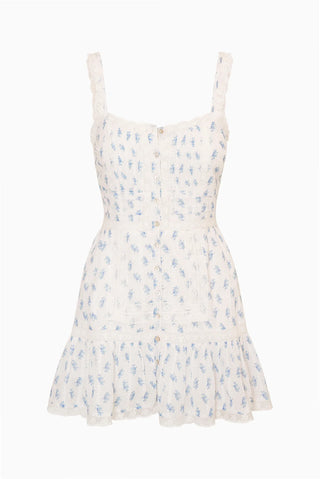 Andela Dress in Indigo Cloud