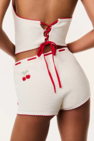 Nandie Shorts in Cherry Sail