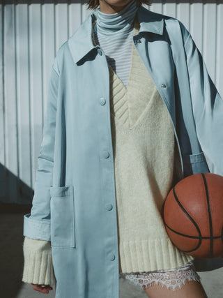 Athena Striped Turtleneck Top