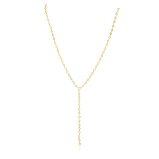 Anastasia Gold Plated CZ Lariat