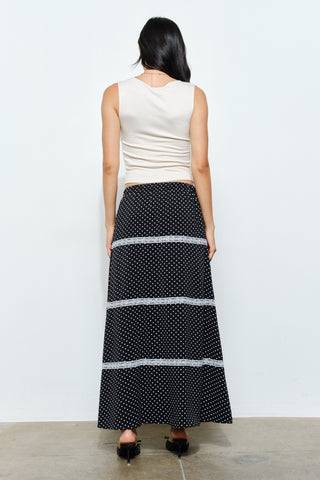 Angelica Tiered Maxi Skirt