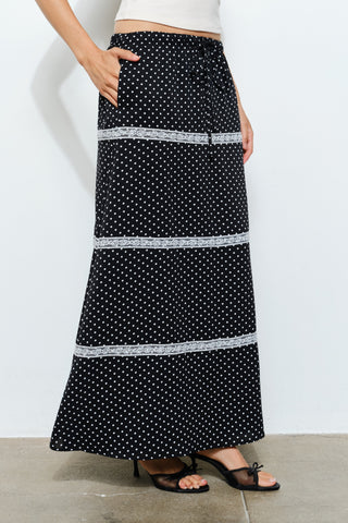 Angelica Tiered Maxi Skirt