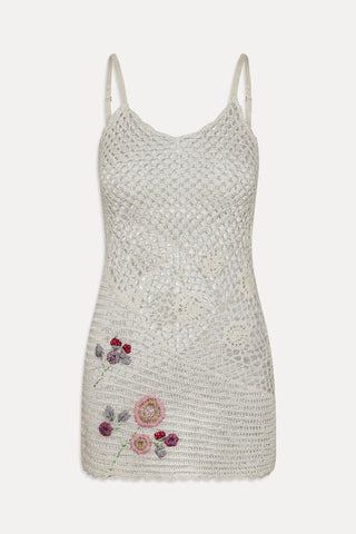 Apollo Crochet Mini Dress
