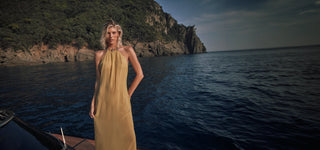 April Dress in Canary