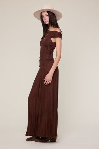 Asheville Ruched Body Maxi Dress