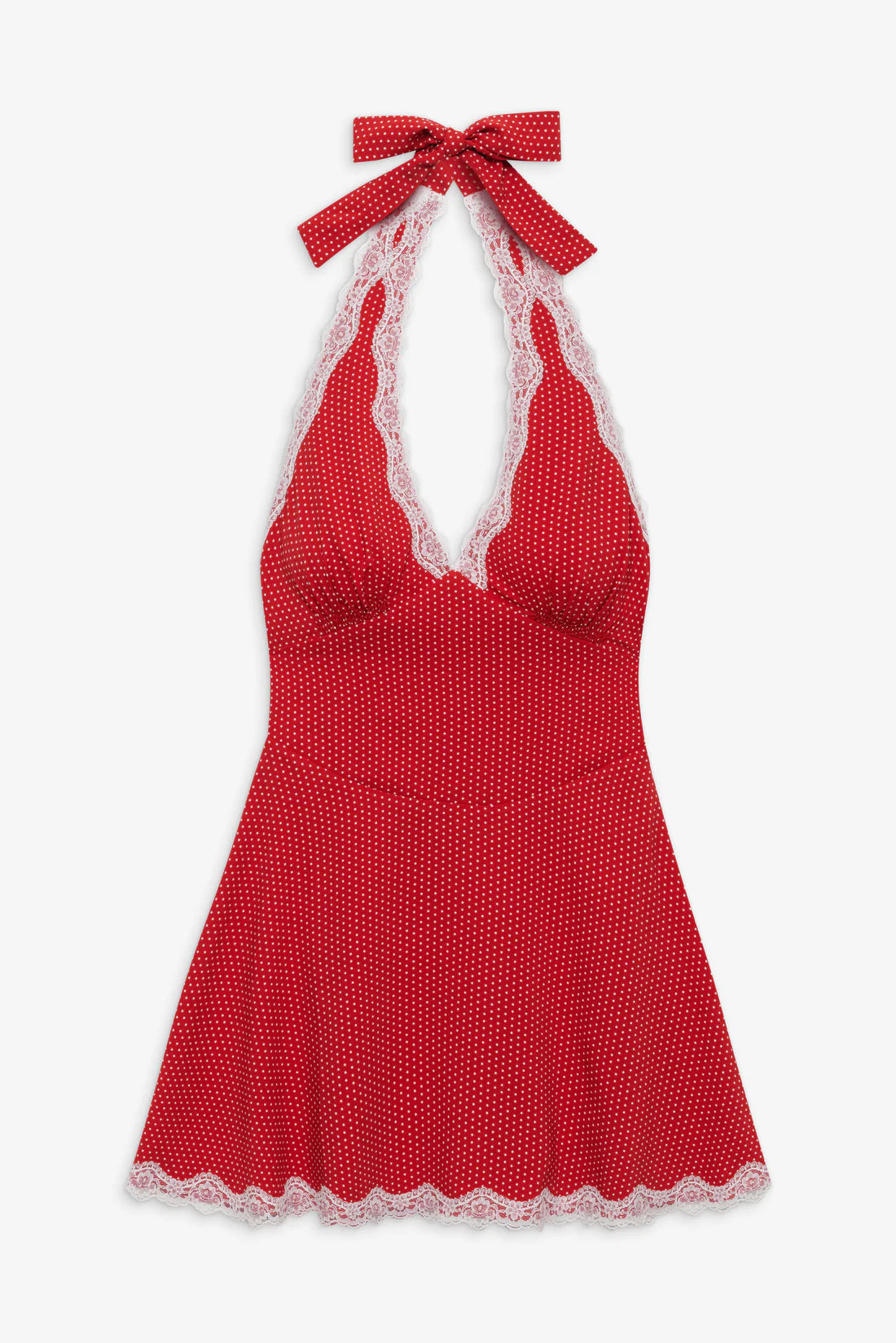 Frankies Bikinis Audrey Polkadot Mini Dress Cattivo Frankies Bikinis Audrey Polkadot Mini Dress Cattivo