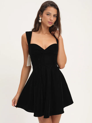 August Mini Dress in Black