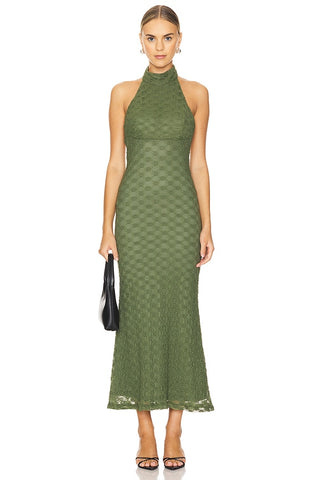 Bardot Ola Lace Midi Dress