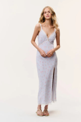 Beverly Dress in Periwinkle Moon