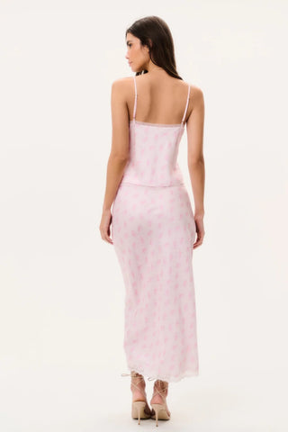 Brett Top in Coastal Petal