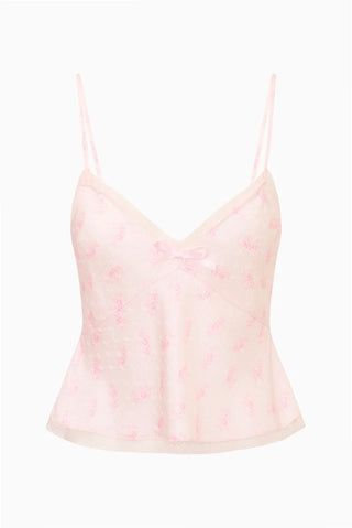 Brett Top in Coastal Petal