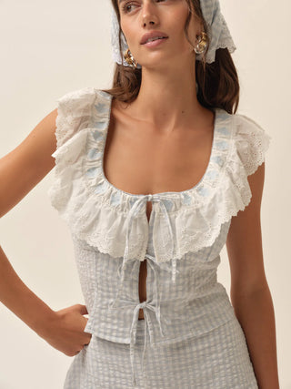 Bradford Gingham Top