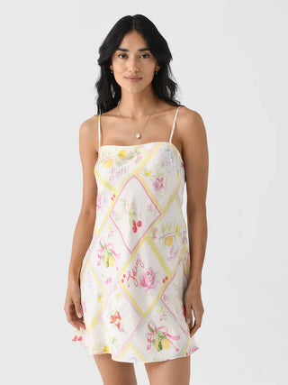 Calima Mini Slip Dress in Tutti Frutti