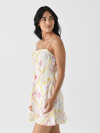 Calima Mini Slip Dress in Tutti Frutti